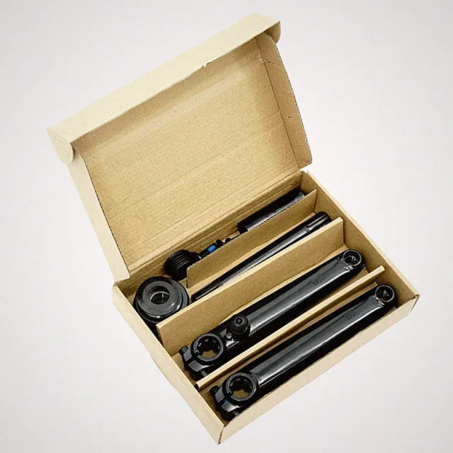 3 Piece Crankset BMX 170mm Crank Arms w/ Bottom Bracket 9/16 BMX Cruiser Bicycle