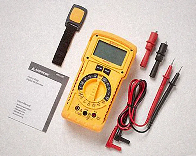 Amprobe Heavy Duty Digital Multimeter w AC/DC Current, Up to 1000V AC & 1500V DC