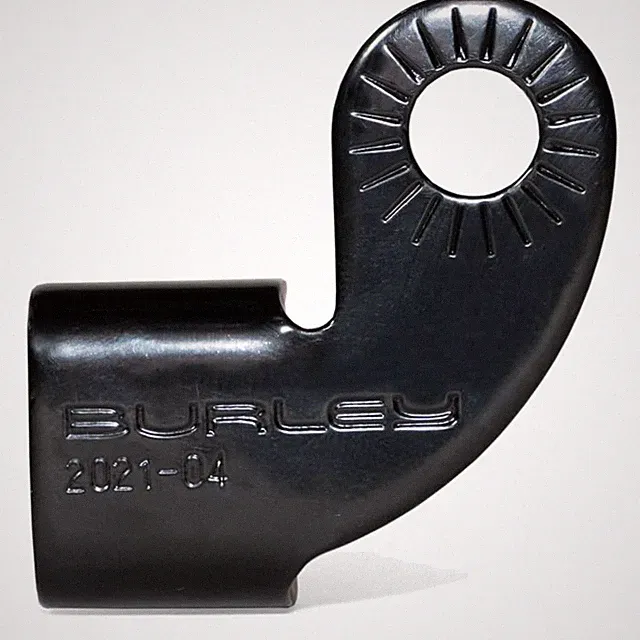 Black 12.2MM Bike Trailer Hitch