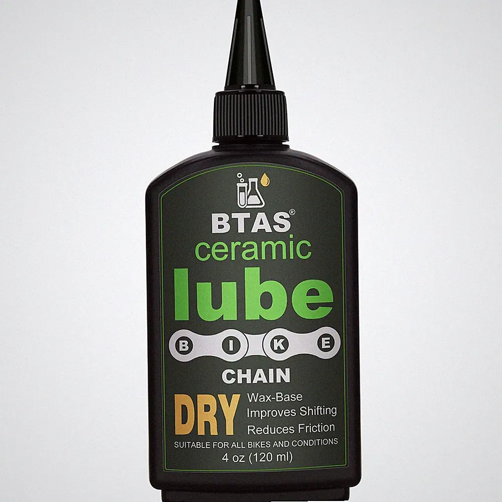 Ceramic Dry Bike Chain Lube 4 oz -UV Tracer Dye -Road,Mountain Bicycle Lubric...