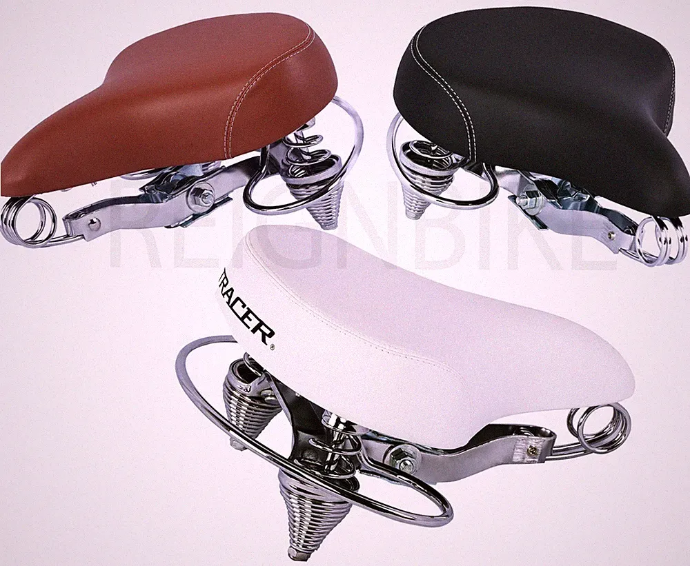 Double Springer Lowrider Bicycle Gyro Spring Comfy Bicycle Saddle Bike Seat