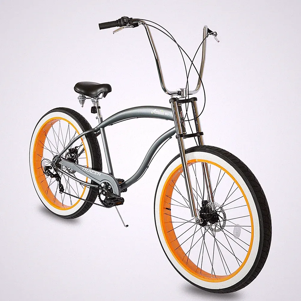 Tracer Avalon 29'' Beach Cruiser Bike For Men Women 1/7 Speed Fat Tire Bicycle