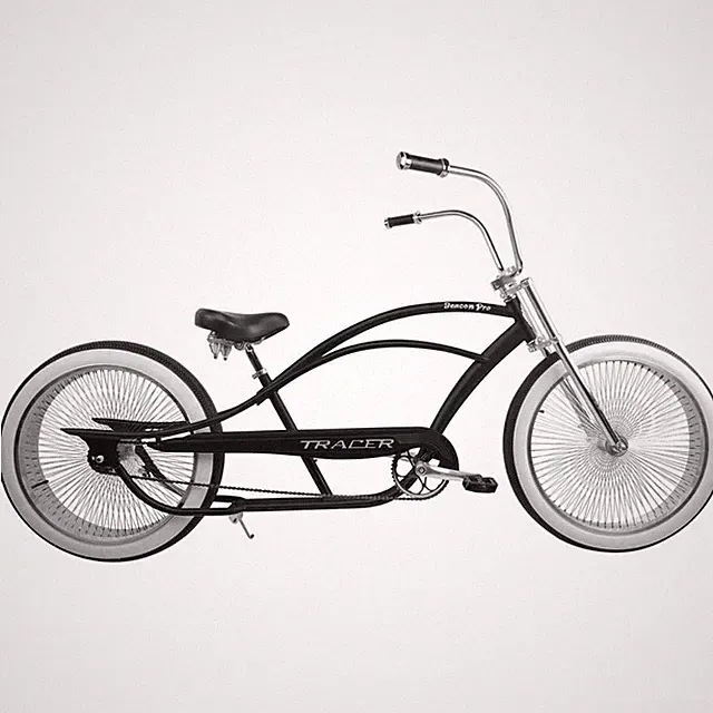 Tracer Beacon 26 inch Stretch Cruiser Bike For Men Women Single Speed Disc Brake