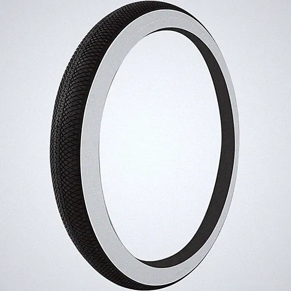 Tracer Outer tires 26''x3.0 White Wall Fat Tire for 3.0 Wheel Beach Cruiser Bike