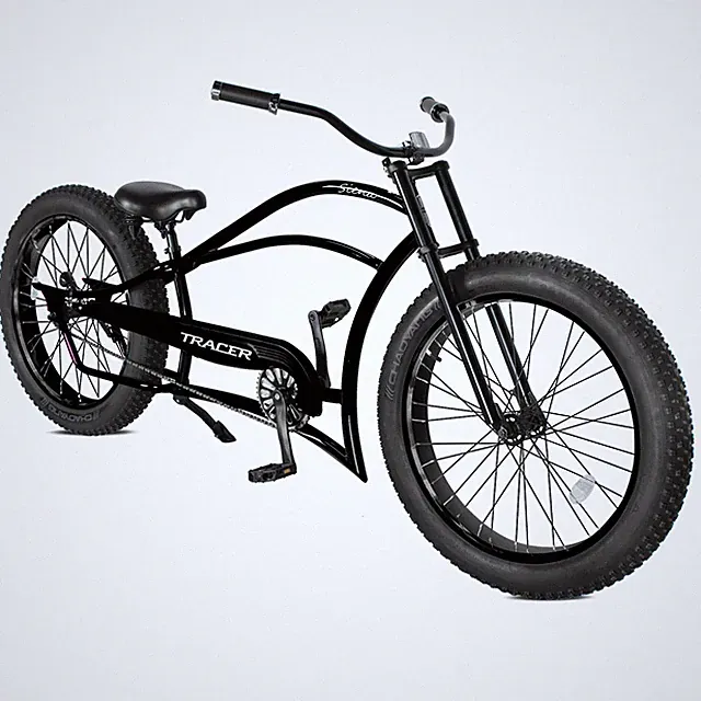 Tracer Siena 26'' Stretch Beach Cruiser Bike For Men 1/7 Speed Fat Tires Bicycle