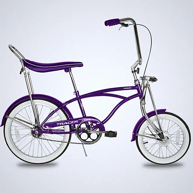 Tracer Smart 20" Lowrider Bike Retro Coaster Brake High Rise Bar Classic Purple