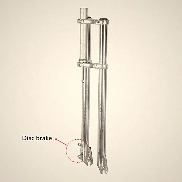 TRIPLE TREE 1-1/8" Bicycle FORK 28.6mm Thread less Disc Mount 26'' FAT TIRES