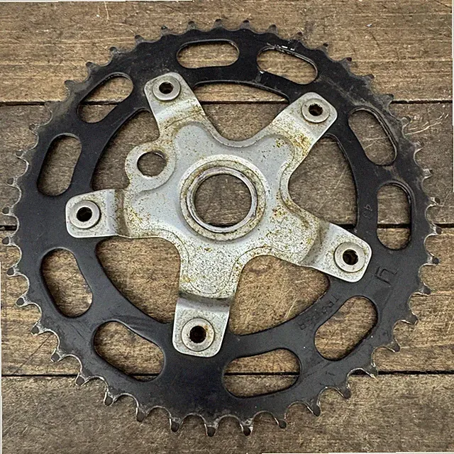 Vintage Tracer 43T BMX Chainring Spider 110mm Steel Bike Diamond Back Sprocket