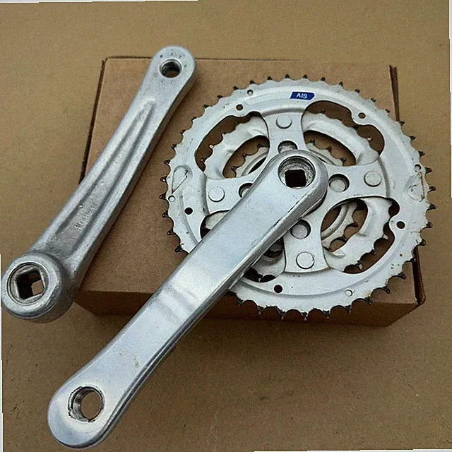 Vintage Tracer Crank Set TRIPLE 170 Klunker MTB Raleigh Mountain 80s - 22 32 42