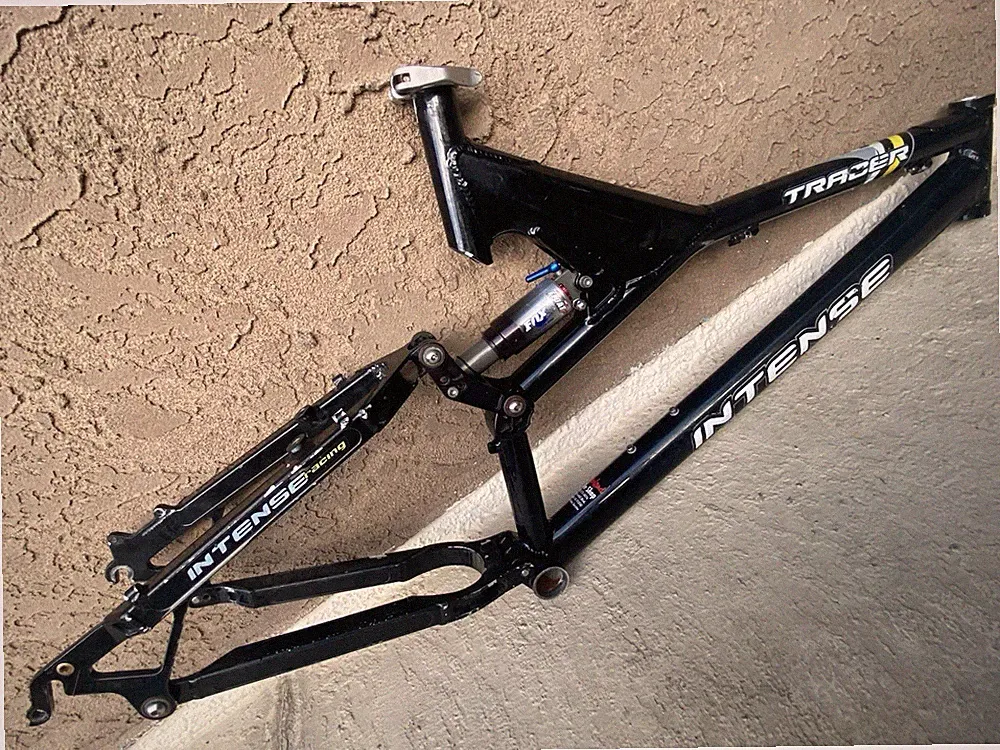 X-Large Black Intense Tracer 26in Dual Suspension Mountain Bike Frame