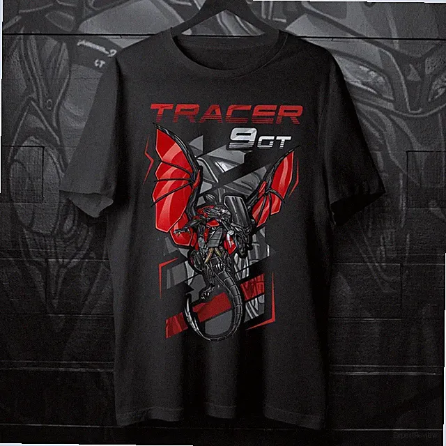 Yamaha Tracer 9 GT Motorcycle T-Shirt for Adventure Riders